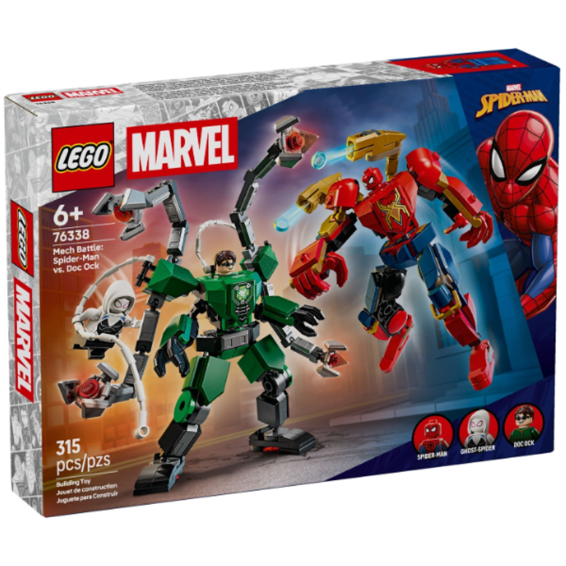 LEGO Super Heroes 76338 Mech Battle: Spider-Man Vs. Doc Ock