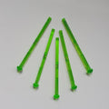LEGO Projectile/spring shooter darts 5 x green
